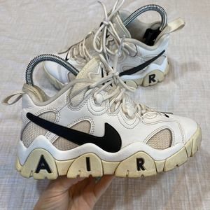 Nike Barrage 3.5Y Low Cut‎ Sneakers/White/Leather/Cw3130-100